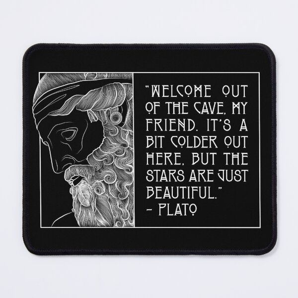 Item preview, Welcome Out Of The Cave - Plato designed and sold by holyrascal.
