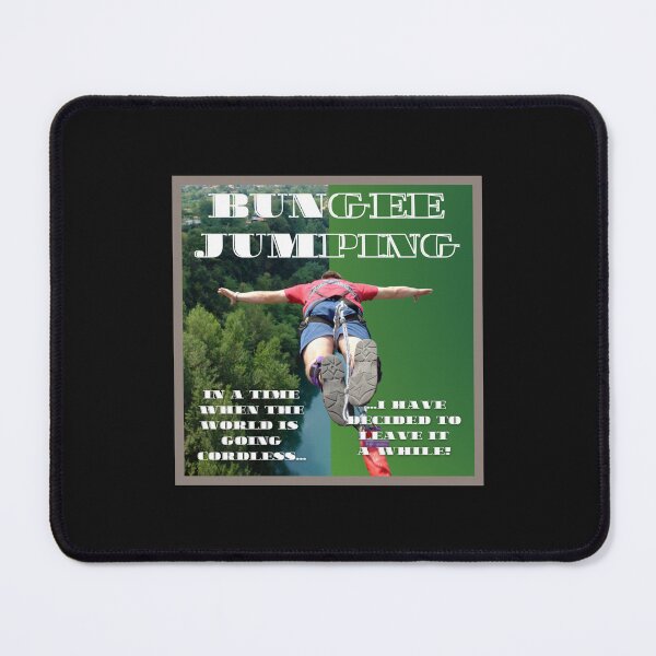 Item preview, Bungee Jumping Funny Design designed and sold by CoyoteGifts.