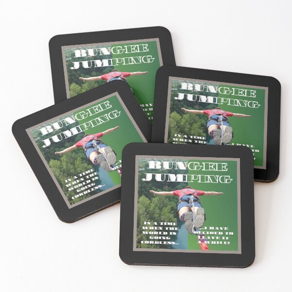 Item preview, Bungee Jumping Funny Design designed and sold by CoyoteGifts.