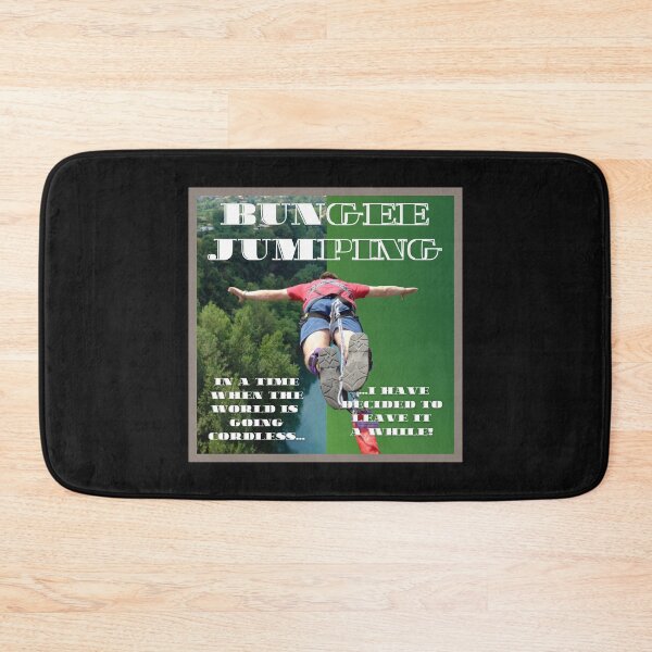 Item preview, Bungee Jumping Funny Design designed and sold by CoyoteGifts.