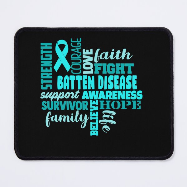 Item preview, Batten Disease Awareness - Strength Courage Faith Hope Love Fight Support Survivor Family Life Believe designed and sold by Hilten.