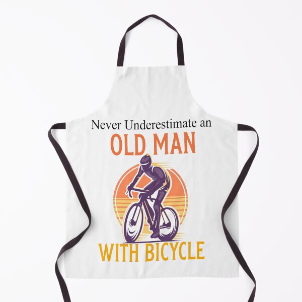 Item preview, Never Underestimate An Old Man With Bicycle Gift design designed and sold by axoniej.