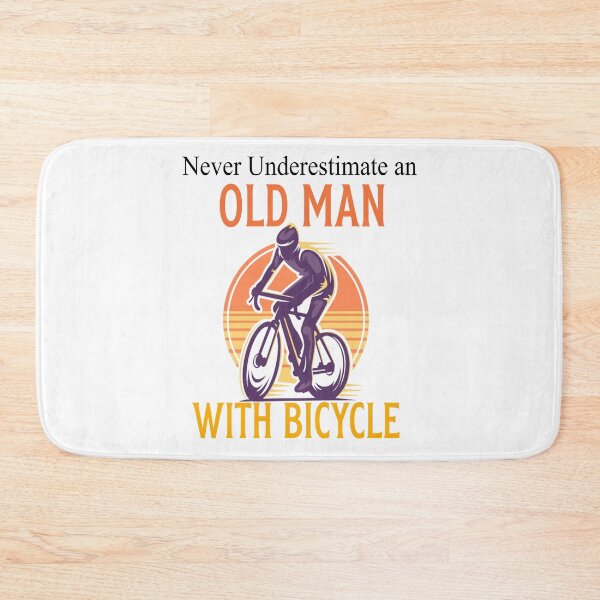 Item preview, Never Underestimate An Old Man With Bicycle Gift design designed and sold by axoniej.