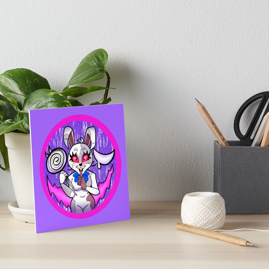 "FNAF Security Breach: Vanny " Art Board Print By VAFoxDesigns | Redbubble