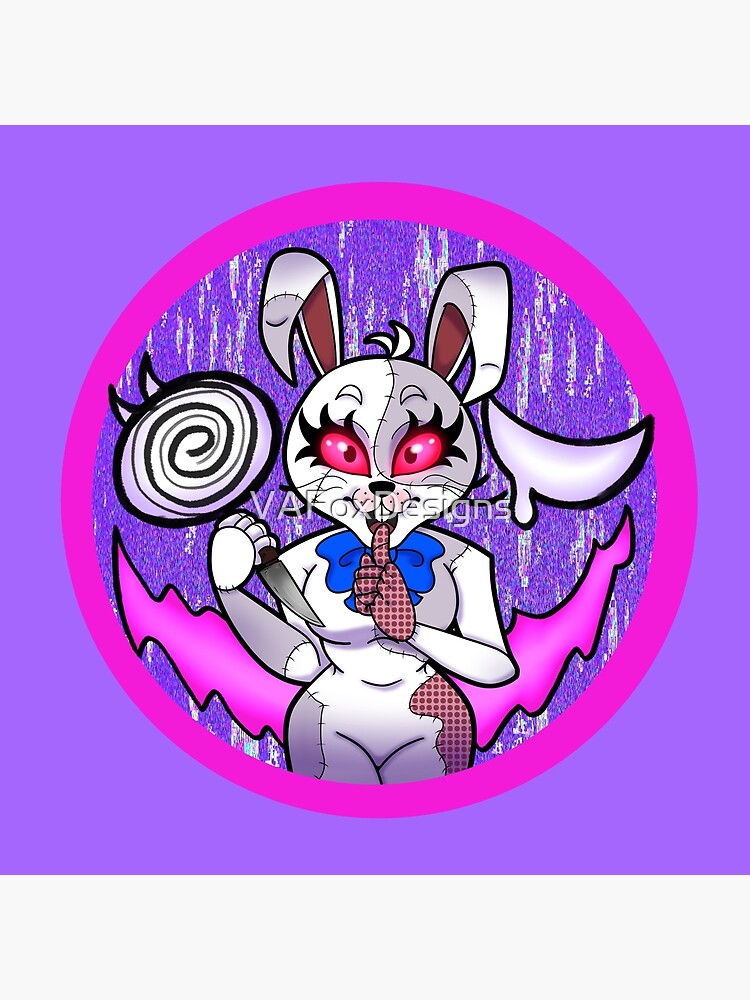 FNAF Security Breach Vanny Art Print For Sale By VAFoxDesigns Redbubble