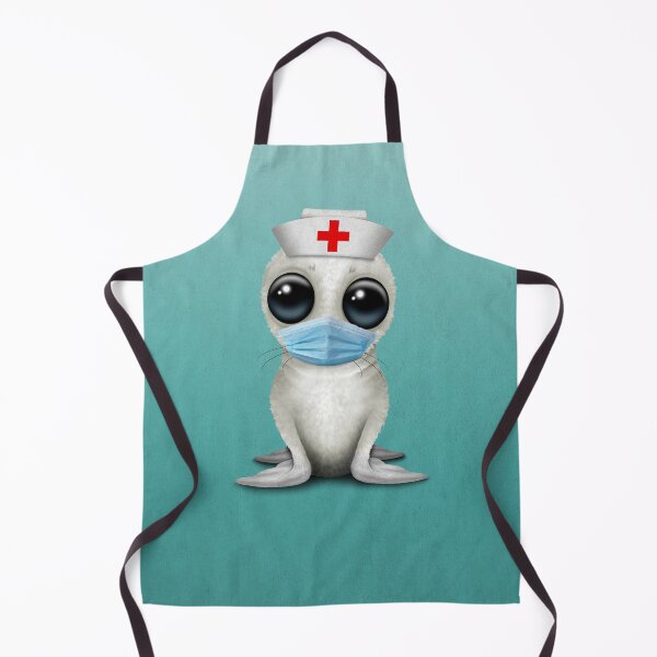 Item preview, Linda bebé foca arpa enfermera designed and sold by JeffBartels.
