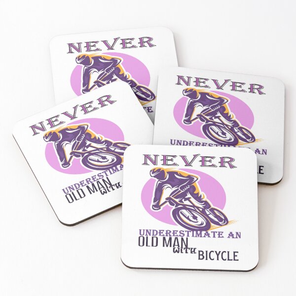 Item preview, Underestimate an Old Man With Bicycle Gift idea for man designed and sold by axoniej.