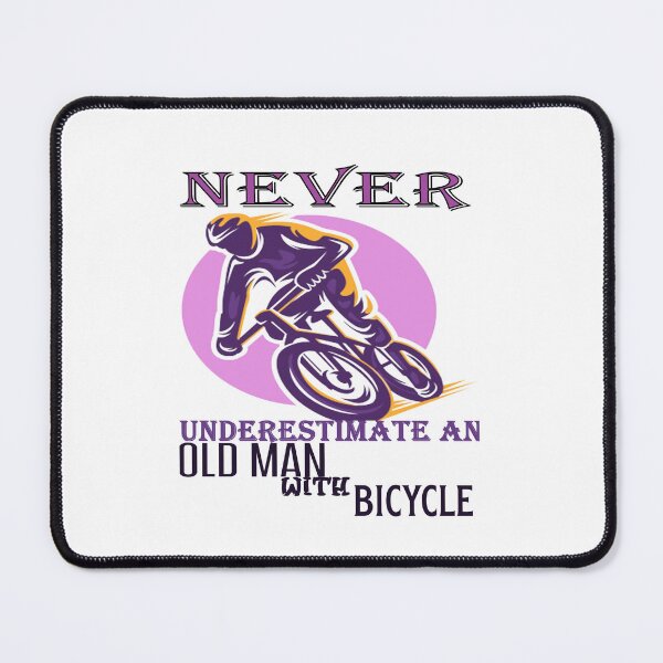 Item preview, Underestimate an Old Man With Bicycle Gift idea for man designed and sold by axoniej.