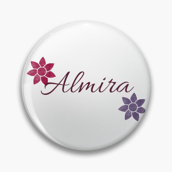 Item preview, Almira Floral Name Calligraphy Design designed and sold by Cora Gregory.