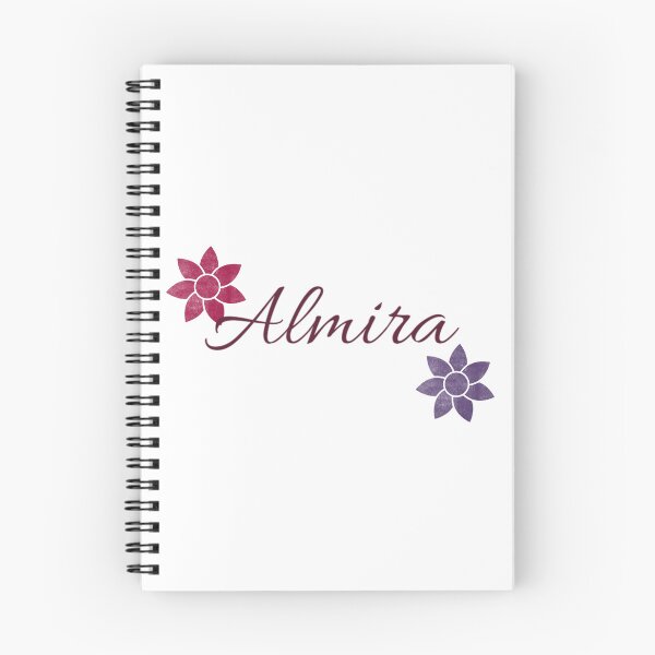 Item preview, Almira Floral Name Calligraphy Design designed and sold by Cora Gregory.