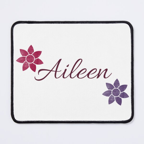 Item preview, Aileen Floral Name Calligraphy Design designed and sold by Cora Gregory.