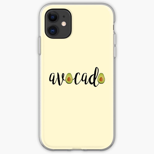 Avocado iPhone Soft Case