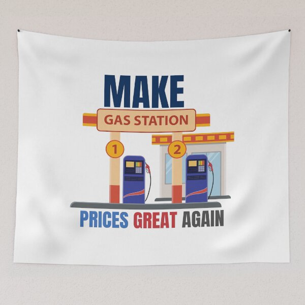 Item preview, make gas staion prices great again usa cool t-shirt designed and sold by Magicalair.