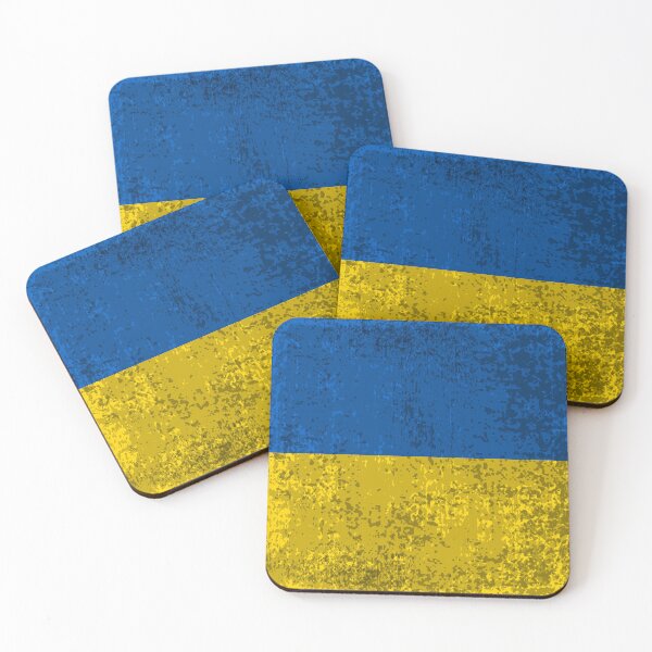 Item preview, Vintage Ukrainian Flag designed and sold by Inspirationmotivation.