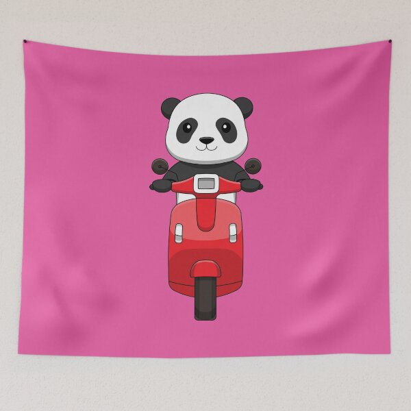 Aperçu de l'œuvre scooter panda créée et vendue par beunique5.