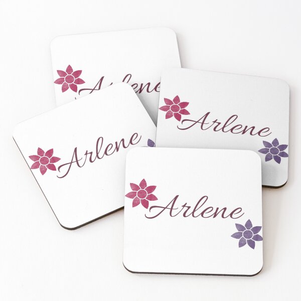 Item preview, Arlene Floral Name Calligraphy Design designed and sold by Cora Gregory.