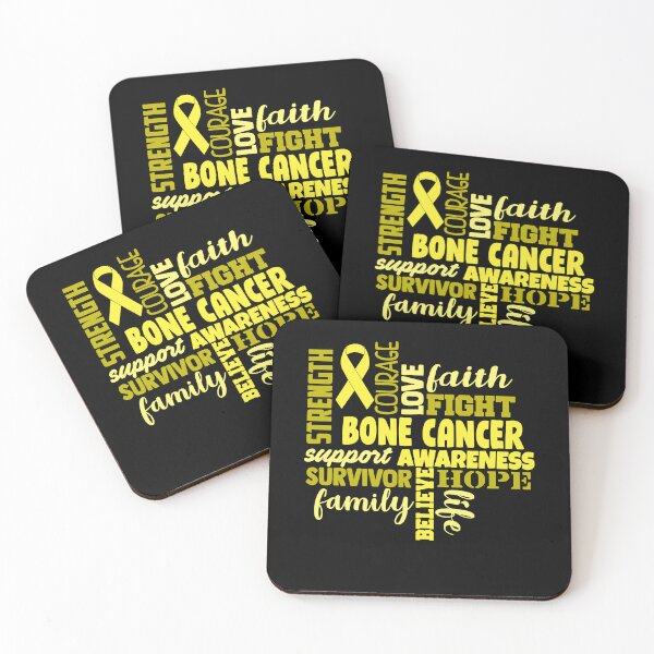 Item preview, Bone Cancer Awareness - Strength Courage Faith Hope Love Fight Support Survivor Family Life Believe designed and sold by Hilten.