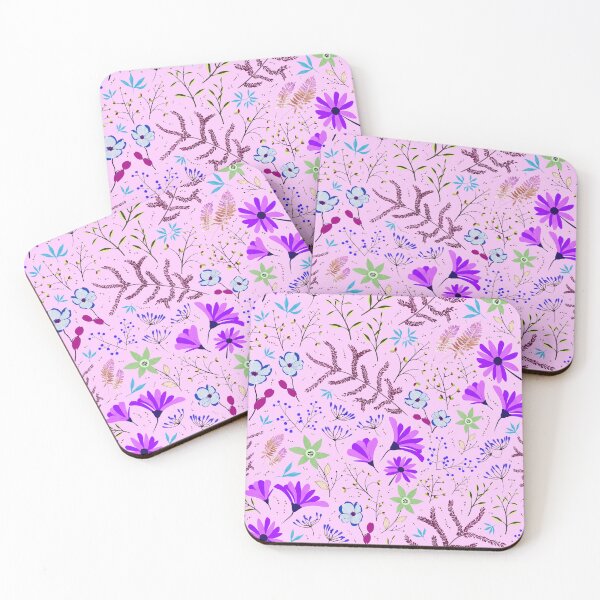 Item preview, Purple spring colorful garden designed and sold by cesartorresart.
