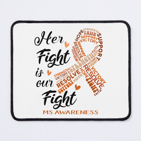 Item preview, MS Warrior, Her Fight is our Fight MS Awareness designed and sold by Greggwillard.