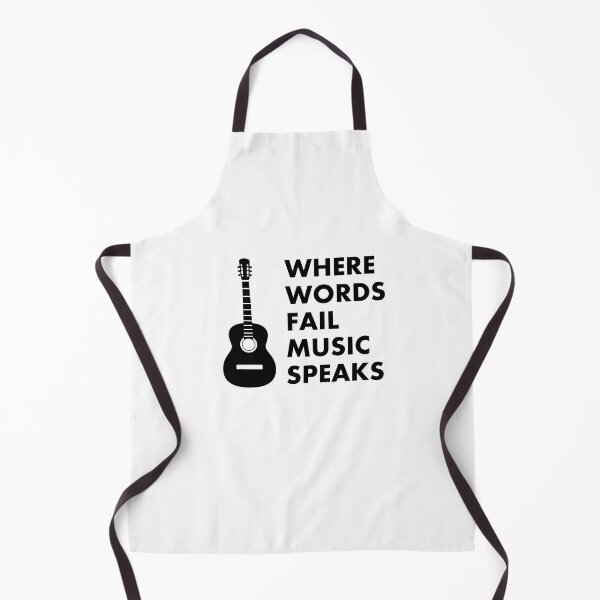 Item preview, Where Words Fail Music Speaks Guitar designed and sold by Inspirationmotivation.