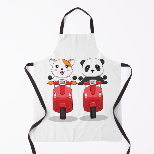Item preview, scooter cat and panda designed and sold by beunique5.
