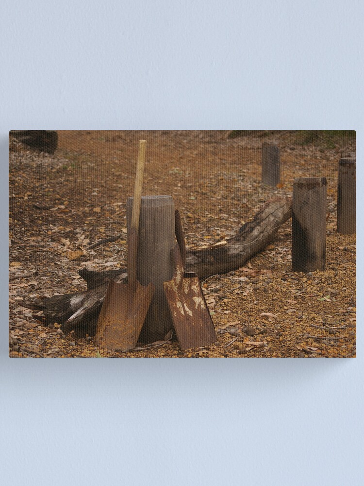 Alternate view of Shovel two Canvas Print