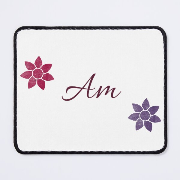Item preview, Am Floral Name Calligraphy Design designed and sold by Cora Gregory.