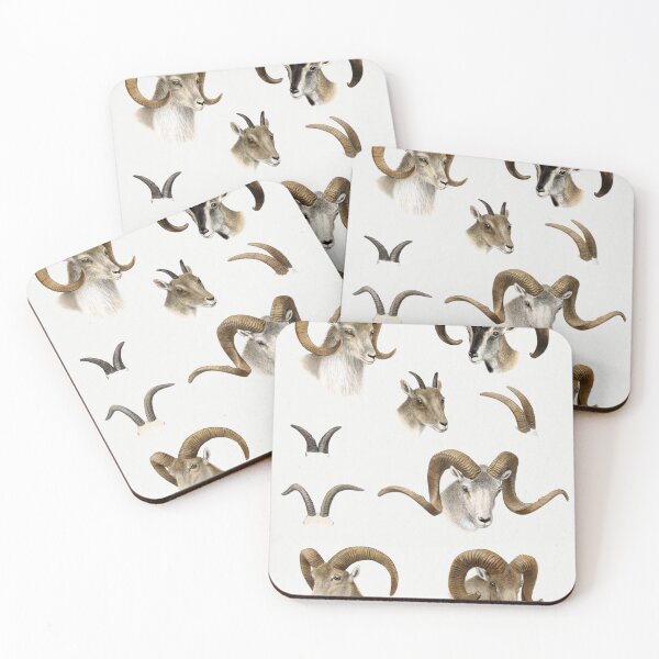 Item preview, Mountain Goat horns designed and sold by bigchungor.