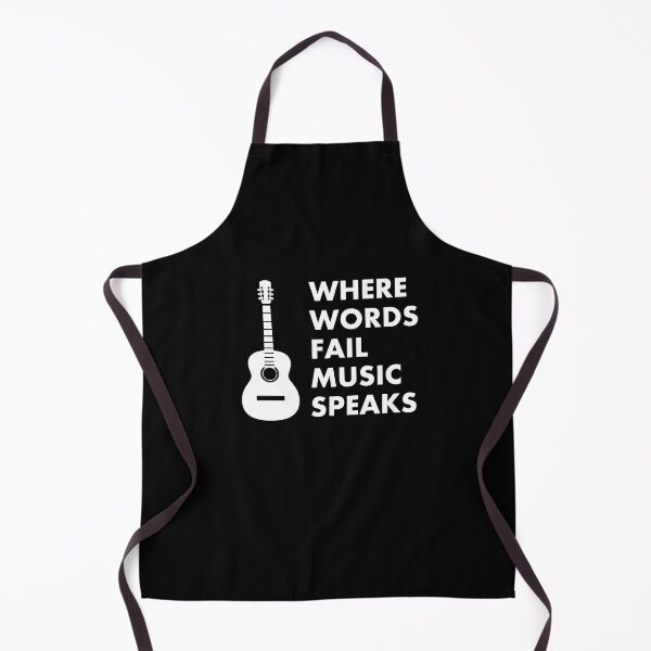 Item preview, Where Words Fail Music Speaks Guitar designed and sold by Inspirationmotivation.