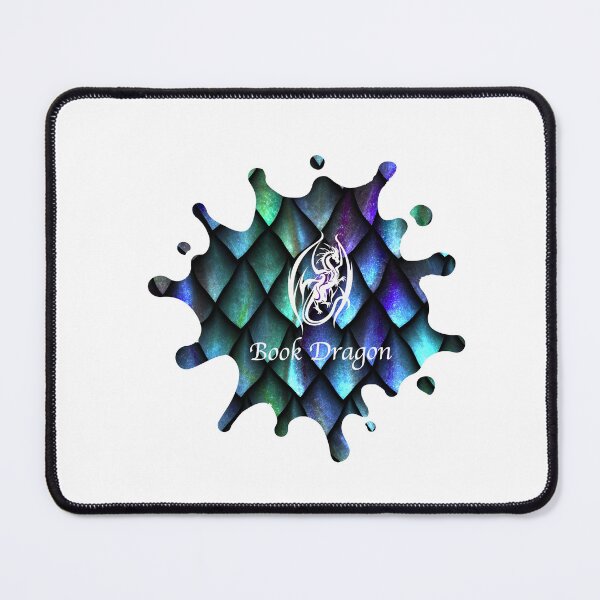Item preview, Book Dragon Paint Splatter designed and sold by Celticrose721.