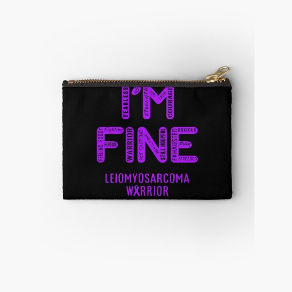 Item preview, Leiomyosarcoma Warrior - I Am FINE, Support Leiomyosarcoma Warrior Support Gifts designed and sold by RidnerStore.