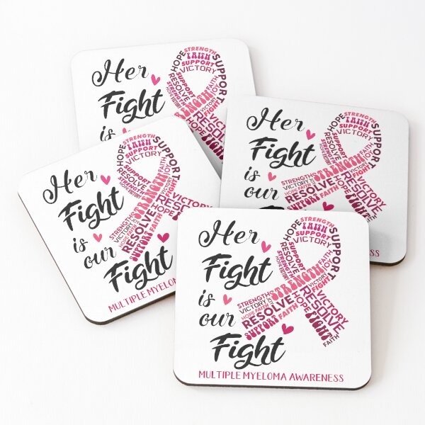 Item preview, Multiple Myeloma Warrior, Her Fight is our Fight Multiple Myeloma Awareness designed and sold by Greggwillard.