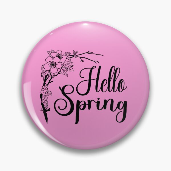 Item preview, Hello Spring. Spring Quote, Spring Flower, Spring Lover, Spring Design designed and sold by DesignHouse07.
