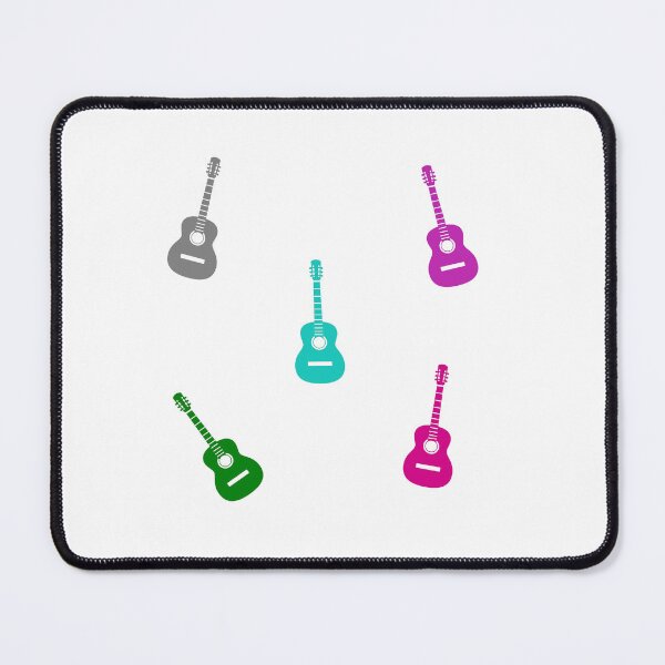 Item preview, Guitar Sticker Pack Set of 5 Colorful Guitars designed and sold by Inspirationmotivation.