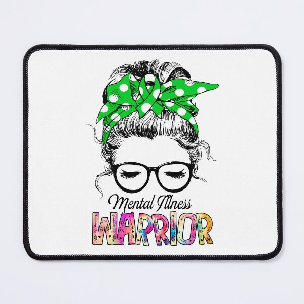 Item preview, Mental Illness Awareness - Mental Illness Warrior - Support Mental Illness Gifts designed and sold by Aaron309.