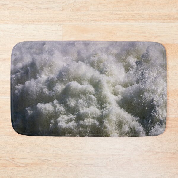 Item preview, Turbulent spraying water gushing from pressure outlet at Lake Hume dam designed and sold by James-Cole.