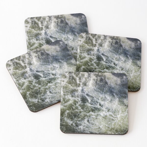 Item preview, Turbulent whitewash of water downstream from pressure outlet at Lake Hume dam designed and sold by James-Cole.