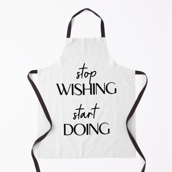 Item preview, Inspirational Positive Motivational: Stop Wishing Start Doing designed and sold by YaliliArt.