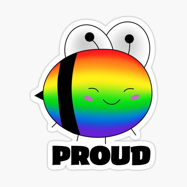 Bee Proud Sticker