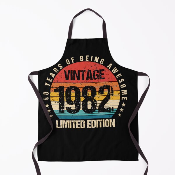 Item preview, 40 Year Old Gifts Vintage 1982 Limited Edition 40th Birthday,1982 Birthday Gifts, Awesome Since 1982 Limited Edition T-Shirt, Birthday Gift Tee, Birthday Party Tee designed and sold by Tidasse ⭐⭐⭐⭐⭐.