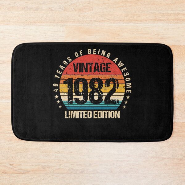 Item preview, 40 Year Old Gifts Vintage 1982 Limited Edition 40th Birthday,1982 Birthday Gifts, Awesome Since 1982 Limited Edition T-Shirt, Birthday Gift Tee, Birthday Party Tee designed and sold by Tidasse ⭐⭐⭐⭐⭐.