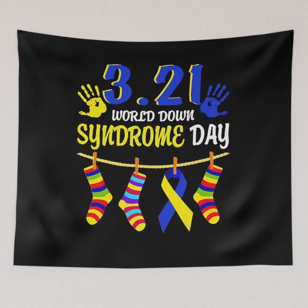 Item preview, 3.21 World Down Syndrome Day 2022 Awareness Socks Down Right, Awareness Socks  designed and sold by canadianline.