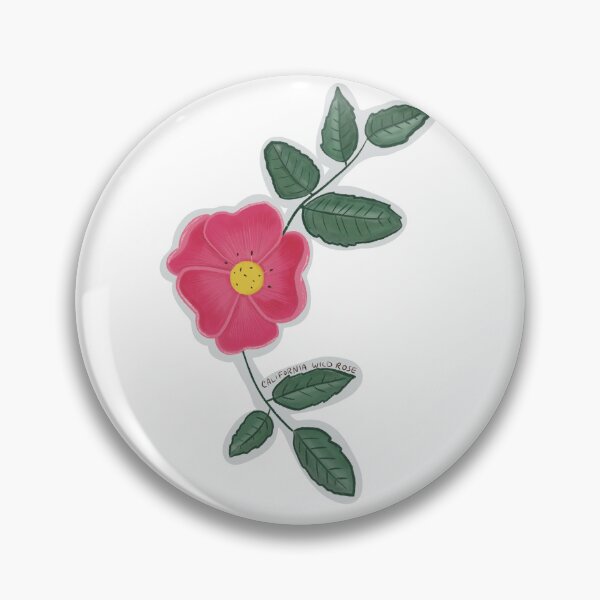 Artikelvorschau, Kalifornien-Wildrose-Wildblume entworfen und verkauft von WalkSimplyArt.