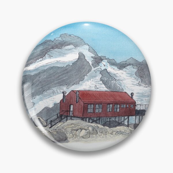 Item preview, Mueller Hut 2022 Watercolour designed and sold by Tom Napper Design.