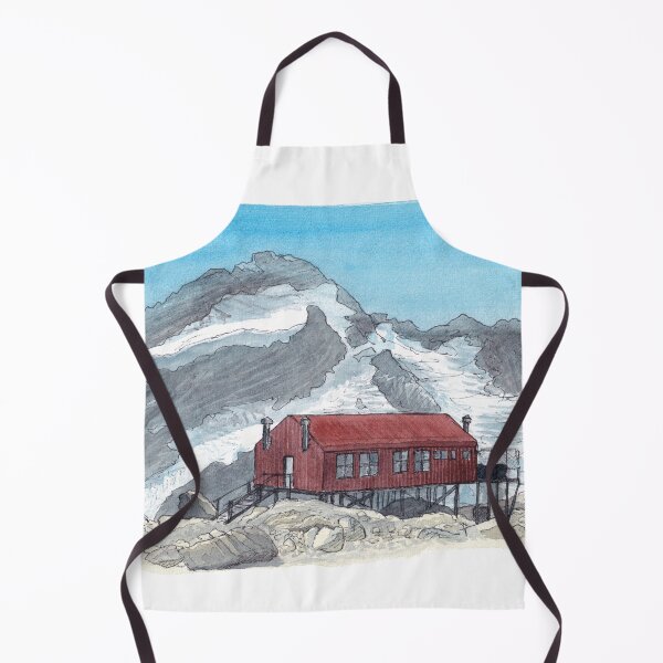 Item preview, Mueller Hut 2022 Watercolour designed and sold by Tom Napper Design.