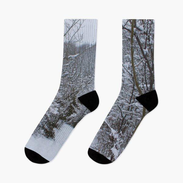 Item preview, Winter Footpath Turning the Corner designed and sold by RoseyElisabeth.