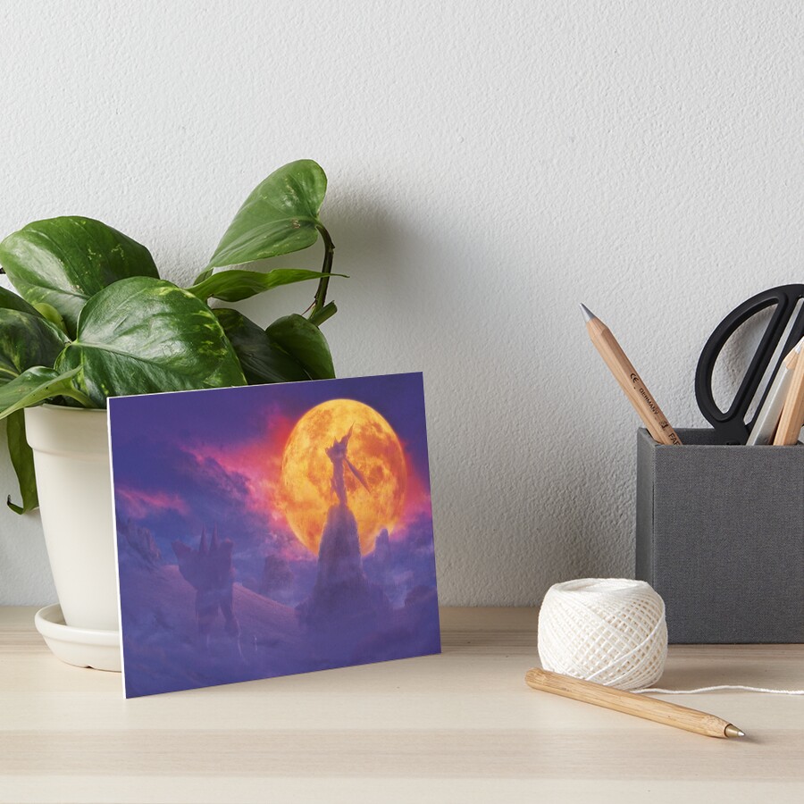 Item preview, Art Board Print designed and sold by orioto.