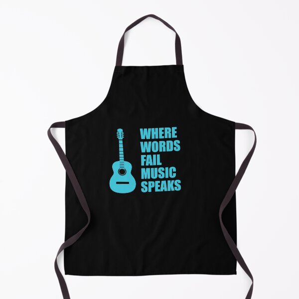Item preview, Where Words Fail Music Speaks Guitar designed and sold by Inspirationmotivation.