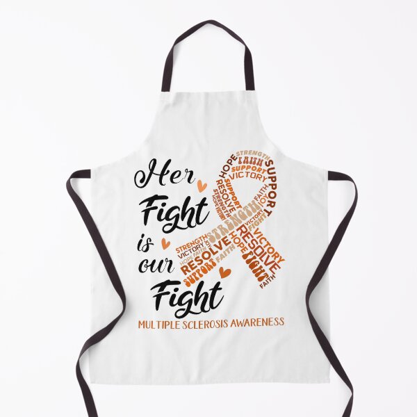 Item preview, Multiple Sclerosis Warrior, Her Fight is our Fight Multiple Sclerosis Awareness designed and sold by Greggwillard.