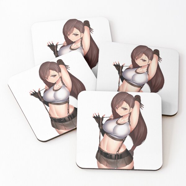 Item preview, Waifu Sexy Tifa Lockhart Ecchi Final Fantasy 7 designed and sold by Ecchi Girls Love.